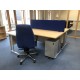 Maestro Cantilever Ergonomic Corner Office Desk